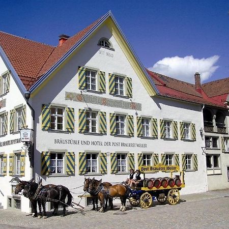 Braustueble Und Hotel Zur Post Weiler-Simmerberg Dış mekan fotoğraf